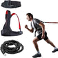 YNXing Resistance Training Rope Explosive Force Bounce Physical Training Resistance Rope Improving Speed, Stamina and Strength