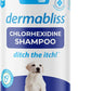 Vetnique Dermabliss Chlorhexidine for Dogs Skin Health - Antibacterial Medicated Dog Shampoo - for Skin Infections & Irritation, Hot Spots & Redness Relief (Medicated Shampoo, 16oz)