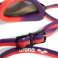 ARENA Unisex Python Racing Swim Goggles for Men and Women Anti-Fog No Leak Max Comfort Dual Strap, Mirror/Non-Mirror Lens