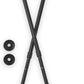 Gaiam Trekking Poles (Pair, Black), Lightweight 7075 Aluminum Hiking Support Walking Stick, Comfort-Grip Handles, All-Terrain Baskets & Styles Included, Camping & Hiking Essentials