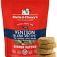 Stella & Chewy's Freeze-Dried Raw Dinner Patties - Venison Blend Recipe - High Protein Grain-Free Puppy & Dog Food - Perfect For Picky Eaters - 14 Oz