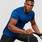 Zengjo Athletic Shirts for Men Short Sleeve Quick Dry Workout Running Gym Sport Exercise Tee Moisture Wicking