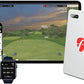 FlightScope Mevo Gen2 Portable Golf Launch Monitor and Simulator with 18 Swing Data Parameters, Front Facing Camera, 8 E6 Simulation Courses with GPS Overview and Shot Tracer | Indoor and Outdoor