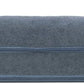 Furhaven Orthopedic Dog Bed for Medium/Small Dogs w/ Removable Bolsters & Washable Cover, For Dogs Up to 35 lbs - Sherpa & Chenille Sofa - Orion Blue, Medium