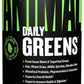 Animal Daily Greens Pill Packs - Kale, Wheat Grass, Alfalfa & More - Convenient Prebiotic and Probiotic Superfood Blend for Superior Digestion, Gut Health, and Immunity For Men & Women - 30 Day Supply