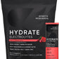 Sports Research® Hydrate Electrolytes Powder Packets - Sugar-Free & Naturally Flavored with Vitamins, Minerals, and Coconut Water - Supports Hydration - 16 Packets - Cherry Pomegranate
