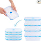 Collapsible Silicone Food Storage Containers, BPA Free, Microwave, Freezer and Dishwasher Safe, Lunch, Meal Prep, Travel, Space-Saving