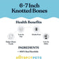 hotspot pets 20 Pack - 7 Inch USDA Certified Rawhide Dog Chews - from Grass Fed Brazilian Cows - Promotes Tooth Health and Good Behavior (20 Pack)
