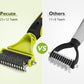 Pecute Pet Dematting Tool 2 Pack - Double Sided Undercoat Rake & Dematting Comb for Detangling Matted or Knotted Undercoat Hair, Great for Medium or Long-haired Dogs & Cats