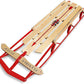 Flexible Flyer Metal Runner Sled. Steel & Wood Steering Snow Slider