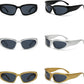 SOAR&EAGLE Y2K 3Pack Polarized sunglasses Wrap Around Men's Women's sunglasses Fashion Sport Shades Sun Glasses
