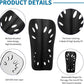 Soccer Shin Guards for Kids Youth, 2 Pairs Breathable Shin Pads for Boys Girls Teens Adults, Lightweight Football Equipment Cushion Protection for Men Women