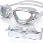 Swim Goggles, Unisex Adult Swimming Goggles Anti Fog Anti UV No Leakage Wide View for Men Women Youth