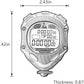 Stopwatch Timer, Digital Stop Watch with 0.01second & 0.001second Timing, Metal 10/100/400 Laps Memory, Rolilink Large dispaly Alarm Clock for Coach Sports Running Marathon