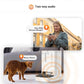 PETKIT Automatic Cat Dog Feeder with Camera, AI-Powered Motion Capturing, 1080P HD Video with Night Vision, 2.4G WiFi Pet Feeder with 2-Way Audio, Dual Hopper Pet Food Dispenser with Desiccant