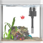 2 Gallon Betta Fish Tank Starter Kit, Self-Cleaning Aquarium with Built-in Filter and LED Light