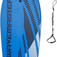44 inch Body Board Ultimate Wavemaster Pro Bodyboard, Super EPS Core with Pro Quality Wrist Leash