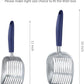 WePet Cat Litter Scoop, Aluminum Alloy Sifter, Kitty Metal Scooper, Deep Shovel, Long Handle, Poop Sifting, Kitten Pooper Lifter, Durable, Heavy Duty, for Litter Box
