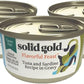 Solid Gold Wet Cat Food Pate - Healthy Canned Cat Food Pate w/Real Tuna & Sardine, Omega Fatty Acids, Vitamins & Minerals - Grain Free & Gluten Free Can Meals for Cats & Kittens - 24ct/3oz Can