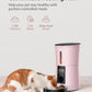 Petory Timed Automatic Cat Feeders - 4L Programable Dry Food Dispenser for Cats and Small Medium Dogs 6 Meals with Desiccant Bag Dual Power Supply 10S Voice Recorder