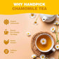 HANDPICK, Organic Chamomile Tea Bags (100 Herbal Tea Bags) Caffeine Free| Premium Floral Chamomile Herbal Tea in Eco-Conscious Teabags | Direct from Source
