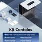 Betta Fish Tank, 2.5 Gallon Aquarium Kit with Filter, Light, Self Cleaning, Oxygenation, Small All in One Starter Fish Tank for Goldfish, Guppy, Shrimp, Desktop, Acrylic