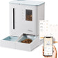 FW54 5G/2.4GHz WiFi Automatic Feeder and Waterer 2-in-1 Set for Pets, 300 oz Large Capacity for 2 Weeks, Perfect for Working Parents