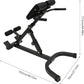 Roman Chair Back Hyper Extension Bench for Full All-in-One Body Workout,Foldable Workout Bench Machine,Adjustable Ab Sit up Bench Decline Bench Flat Bench