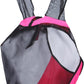 Horse Fly Mask Large Space Breathable UV Protection Equine Mask with Reflective Features on Ears Hot Pink M