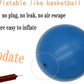 Pilates Ball 8 inch, Small Exercise Ball for Between Knees with Needle Pump for Core Workout & Physical Therapy Yoga PT