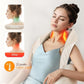 Snailax Cordless Neck Massager with Heat, Kneading Neck and Shoulder Massager Deep Tissue, Shiatsu Back Pillow, 2 Heating Levels,Gifts for Mom Dad