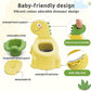 Potty Seat Baby Training Chair Boys Girls Toddler Dinosaur Comfortable children 1-5 years old Baby toilet Animal seat with lid back potty trainer (Yellow)