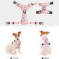 Timos Dog Harness, No-Pull Pet Harness with 2 Leash Clips, Adjustable Soft Padded Dog Vest, Reflective Outdoor Pet Oxford Vest with Easy Control Handle Pink XS