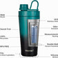 TOOFEEL Stainless Steel Protein Shaker Bottle - 20 oz Double Walled Insulated Cup, Keeps Cold/Hot for Gym Workout Mixes
