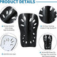 Soccer Shin Guards for Kids Youth, 2 Pairs Breathable Shin Pads for Boys Girls Teens Adults, Lightweight Football Equipment Cushion Protection for Men Women
