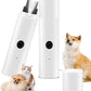 Quiet Rechargeable Pet Nail Grinder - Dog Nail Clippers and Grinder - With LED Lights and Quick Sensor, Diamond-Tip Dust Collector, Suitable for Large Dogs, Small Cats, and Rabbits (Light Green)