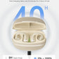 Open Ear Earbuds, Clip-On Earbuds Wireless Bluetooth, Ear Clip Bluetooth Headphones, Lightweight Comfort, Ergonomic Secure Fit for Small Ears, Ultra Open Audio, Waterproof, 40H Playtime