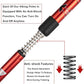 Aihoye Hiking Trekking Poles, 2 Pack Collapsible, Lightweight, Anti Shock, Walking Sticks, Adjustable Hiking Pole for Men and Women