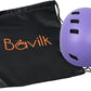 Bike Helmet 3 Sizes for Teenager Kids Youth Adults,Bavilk Skateboard Helmet Adjustable Multi-Sport Bicycle Cycling Scooter Roller Skate Inline Skating Rollerblading for Girls Boys Women Men Teen