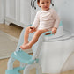 Potty Training Seat with Step Stool Ladder, Potty Training Toilet Seat with Soft Seat Splash Guard, Adjustable Height, 2 in 1 Potty Seats for Toddlers Kids Boys Girls