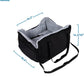 Best Pet Supplies Dog Pet Booster Seat, Dog Car Seats for Small Dogs & Medium Dogs, Soft Plush Cushion with Comfortable Bedding, Secure Straps, and Tall Pillow, Black