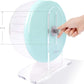 Niteangel Super-Silent Hamster Exercise Wheels: - Quiet Spinner Hamster Running Wheels with Adjustable Stand for Hamsters Gerbils Mice Or Other Small Animals (L, Mint Green)