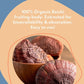 Malama Organic Reishi Mushroom Powder, Pure Fruiting Body Extract, Adaptogenic Superfood for Immune Support and Wellness, 100 Servings
