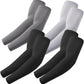 Arm Sleeves, Cooling UV Sun Protection Sports Compression for Men/Women