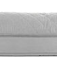 Furhaven Cooling Gel Dog Bed for Large Dogs w/ Removable Bolsters & Washable Cover, For Dogs Up to 95 lbs - Quilted Sofa - Silver Gray, Jumbo/XL