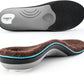 VALSOLE Heavy Duty Support Pain Relief Orthotics - 220+ lbs Plantar Fasciitis High Arch Support Insoles for Men Women, Flat Feet Orthotic Insert, Work Boot Shoe Insole, Absorb Shock with Every Step