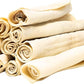 hotspot pets 8-9 Inch Large Rawhide Dog Chew Rolls (10 Pack) - Made from Grass Fed Cows - Great for Dental & Oral Care for Aggressive Chewers Large Dogs