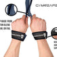Gymreapers Lifting Wrist Straps for Weightlifting, Bodybuilding, Powerlifting, Strength Training, & Deadlifts - Padded Neoprene with 18 inch Cotton