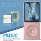 AGPTEK A02S 16GB MP3 Player, 70 Hours Playback Lossless Sound Music Player, Supports up to 128GB, Rose Gold