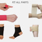 6 Pack 3" x 5 Yards Self Adhesive Bandage Wrap Breathable Cohesive Vet Wrap for Pets, Elastic Self-Adherent Tape for Sports, Wrist, Ankle (Black)